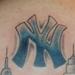 tattoo galleries/ - NY logo tattoo